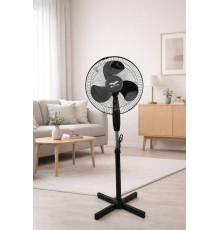 Вентилятор Напольный, 3 скорости Alfarid Fan 18дюймов Черный (4)