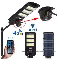 2 в 1 Солнечный уличный Прожектор с 4g солнечной камерой 4 мп{р}(5)