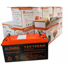 Turkishh Solar Battery АКБ GEL150-12 12V 150Ah, Аккумулятор 12в 150ah{7+16}(1)