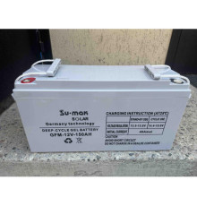 АКБ GEL150-12 12V 150Ah, Аккумулятор 12в 150ah{7+16}(1)