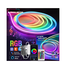 Гибкая Неоновая лента RGB 2м с wi-fi синхронизацией музыки{р}(78)