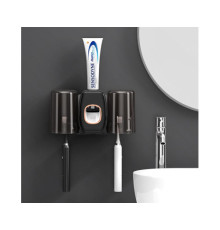 Диспенсер для зубной пасты Toothbrush Holder с держателем зубных щеток(80)