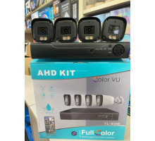Проводная Система видеонаблюдения AHD-KIT 4CH YL-806B на 4камеры{16+1}(6)
