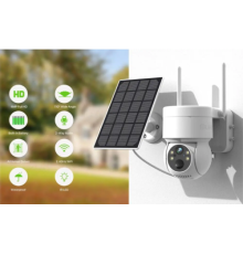 Солнечная WiFi IP камера Security PTZ Camera 4MP iCSee(1)(10)