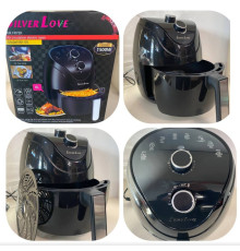 Воздушная фритюрница с кнопкоми Silver love MK-08 1500W, на 8 литров(2)