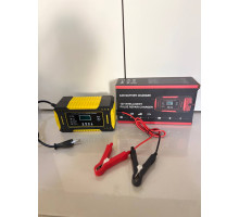 Зарядное устройство для автомобильного аккумулятора  импульсное 12V 6А (Желтый)(50)